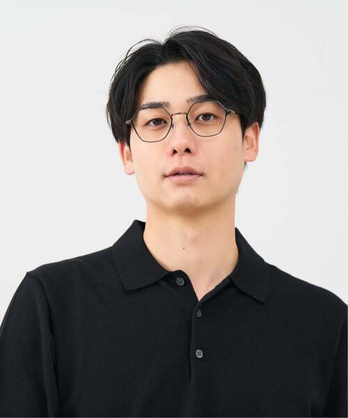 Zoff（ゾフ）の「ウェリントン型 メガネ｜軽量 メタル 高級感 眼鏡 検眼調整 伊達メガネ 度付きレンズ交換 度あり 度なし メンズ ユニセックス おしゃれ 読書 ビジネス｜Zoff｜FASHION（メガネ・レディース・ブラウン系その他4/ブラック/ワインレッド/グレー・FREE）」の19枚目の写真