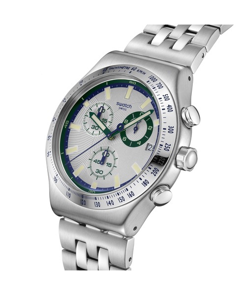 SWATCH(スウォッチ)の「MIDNIGHT IN THE MIRROR/MIDDAY IN THE MIRROR(アナログ腕時計・レディース・ブルー/ライトブルー・FREE)」の10枚目の写真