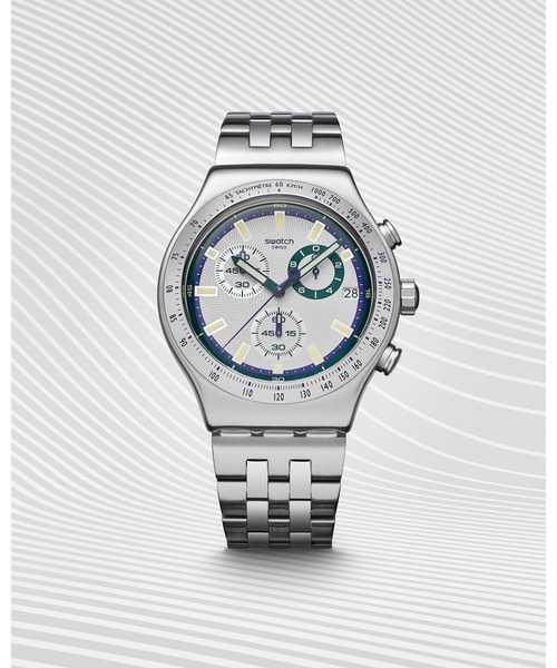 SWATCH(スウォッチ)の「MIDNIGHT IN THE MIRROR/MIDDAY IN THE MIRROR(アナログ腕時計・レディース・ブルー/ライトブルー・FREE)」の11枚目の写真