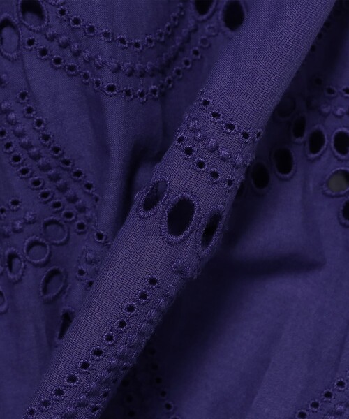 Demi-Luxe BEAMS（デミルクス ビームス）の「ne Quittez pas / ボイル ドット ノースリーブ ワンピース〈RED、ROYAL〉（ワンピース・レディース・レッド/ブルー系その他3・MEDIUM）」の18枚目の写真