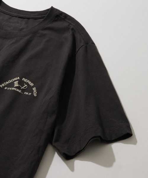 patagonia（パタゴニア）の「【Patagonia/パタゴニア】REPAIR SHOP T-SHIRT / リペアショップ 半袖Tシャツ（Tシャツ/カットソー・メンズ・スミクロ・S/M/L/XL/XXL）」の5枚目の写真