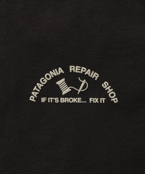 patagonia（パタゴニア）の「【Patagonia/パタゴニア】REPAIR SHOP T-SHIRT / リペアショップ 半袖Tシャツ（Tシャツ/カットソー・メンズ・スミクロ・S/M/L/XL/XXL）」の6枚目の写真
