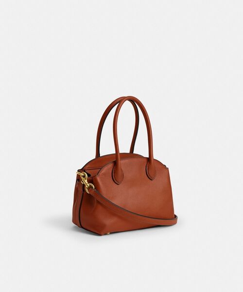 COACH（コーチ）の「【COACH | BRAIN DEAD】エンパイア キャリーオール バッグ 21・カチ マウス アンド チャーム（ショルダーバッグ・レディース・ブラウン系その他・ONE）」の4枚目の写真