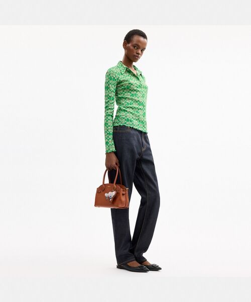 COACH（コーチ）の「【COACH | BRAIN DEAD】エンパイア キャリーオール バッグ 21・カチ マウス アンド チャーム（ショルダーバッグ・レディース・ブラウン系その他・ONE）」の3枚目の写真