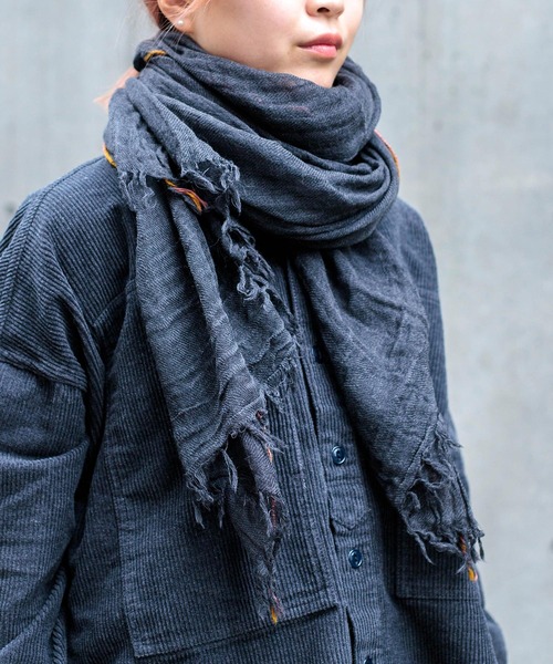 SK OVERSEAS] WOOL LINE STOLE | Domingo（ドミンゴ）公式オンライン