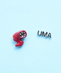 gargle（ガーグル）の「gargle ガーグル：未確認生物 UMA!?シリーズ　UMA3　ユーマ　モンゴリアンデスワーム　ピアス（ピアス（両耳用））」