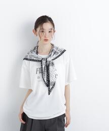 N.(N. Natural Beauty Basic) | スカーフ付ビックTシャツ(Tシャツ/カットソー)