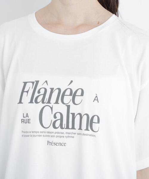 N.(N. Natural Beauty Basic)(エヌエヌナチュラルビューティーベーシック)の「スカーフ付ビックTシャツ(Tシャツ/カットソー・レディース・ダークブラウン/オフホワイト・フリ-)」の17枚目の写真