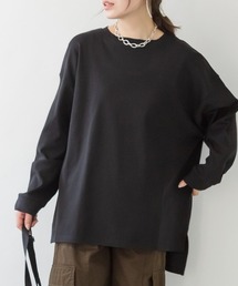 ドルマンスリーブテールカットロングカットソー