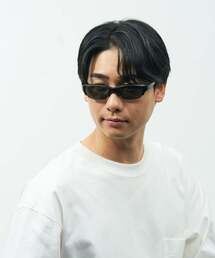 Zoff（ゾフ）の「【WEB限定】SUNCUTGlasses/UV100%CUT スクエア型 サングラス｜【FOR GOLF】CLAP CLICK搭載搭載 スポーツ・アウトドア用サングラス カラーレンズ 紫外線対策 UVカット ランニング ゴルフ 釣り ドライブ（サングラス）」