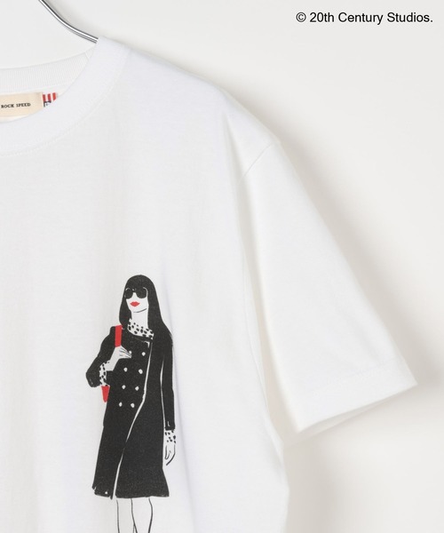 Andemiu(アンデミュウ)の「【Andrea Sachs】Graphic Print T-Shirt/678934(Tシャツ/カットソー・レディース・ホワイト系その他5・FREE)」の7枚目の写真