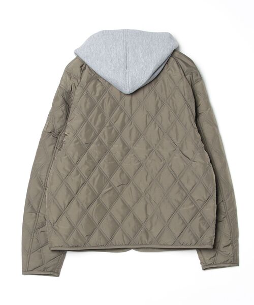 GUESS JEANS（ゲスジーンズ）の「GUESS JEANS Quilted Nylon Hoodie ジャケット キルティングジャケット（その他アウター・メンズ・ブラック/カーキ・SMALL/MEDIUM/LARGE/X-LARGE/XX-LARGE）」の15枚目の写真