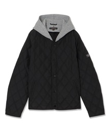 GUESS JEANS（ゲスジーンズ）の「GUESS JEANS Quilted Nylon Hoodie ジャケット キルティングジャケット（その他アウター）」