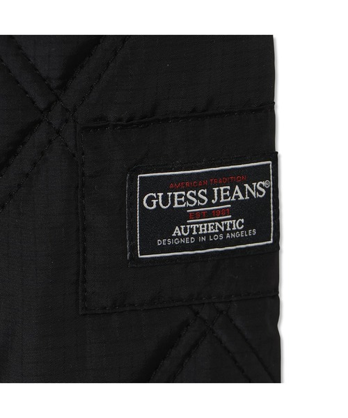 GUESS JEANS（ゲスジーンズ）の「GUESS JEANS Quilted Nylon Hoodie ジャケット キルティングジャケット（その他アウター・メンズ・ブラック/カーキ・SMALL/MEDIUM/LARGE/X-LARGE/XX-LARGE）」の11枚目の写真