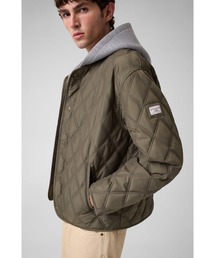 GUESS JEANS（ゲスジーンズ）の「GUESS JEANS Quilted Nylon Hoodie ジャケット キルティングジャケット（その他アウター）」