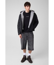 GUESS JEANS（ゲスジーンズ）の「GUESS JEANS Quilted Nylon Hoodie ジャケット キルティングジャケット（その他アウター）」