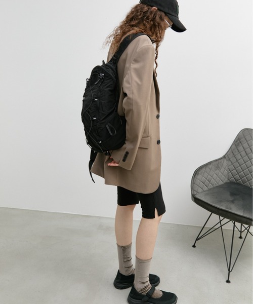 Auntie Rosa Holiday(アンティローザホリデー)の「ナイロントレイルバックパック(バックパック/リュック・レディース・パープル/ブラック・FREE)」の2枚目の写真