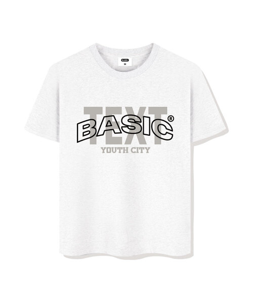 BASIC LABEL（ベーシックラベル）の「ユースシティオーバーサイズ半袖Tシャツ4カラー[BLSE_2002]（Tシャツ/カットソー・レディース・ホワイト/アイボリー/ネイビー/ブラック・SMALL/MEDIUM/LARGE/X-LARGE）」の2枚目の写真