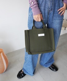 SANSeLF（サンセルフ）の「【SANSeLF】マルチストライプミニトートバッグ saa26s131（ハンドバッグ）」