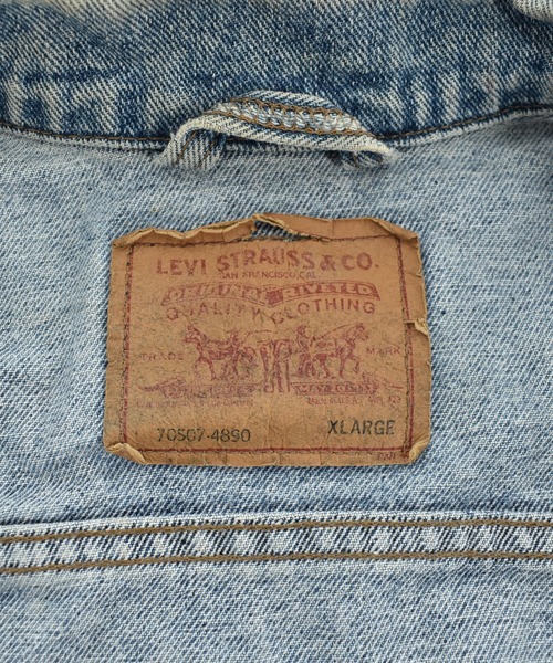 Levi's(リーバイス)の「【USED】90’s Levi's 501 デニムジャケット(デニムジャケット・メンズ・ブルー・X-LARGE)」の10枚目の写真