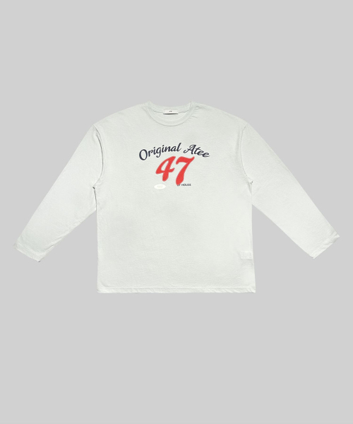 AENE(エイネ)の「オリジナルロングスリーブTシャツ(ホワイト)(Tシャツ/カットソー・レディース・ホワイト/ミント・FREE)」の3枚目の写真