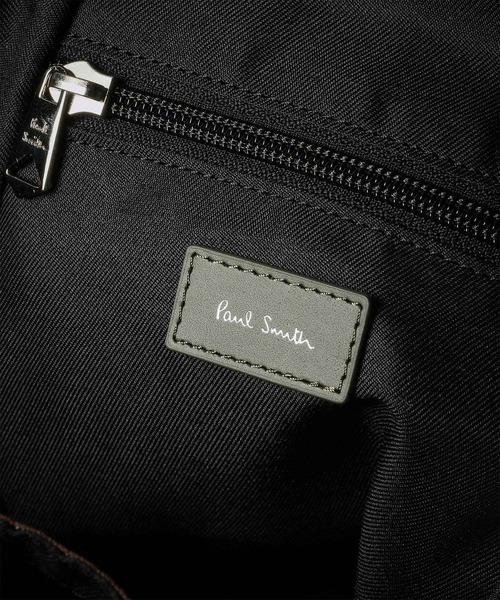 Paul Smith（ポールスミス）の「シグネチャーストライププラー ボディバッグ【553404 N074B】（ボディバッグ/ウエストポーチ・メンズ・ネイビー/ブラック・FREE）」の14枚目の写真