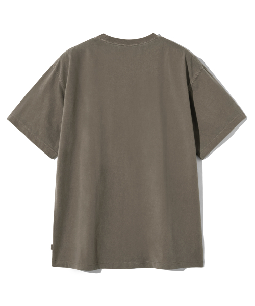 F.ILLUMINATE(フィルミネイト)の「FLM スモールロゴピグメントTシャツ-ブラウン(Tシャツ/カットソー・レディース・その他・SMALL/MEDIUM)」の2枚目の写真