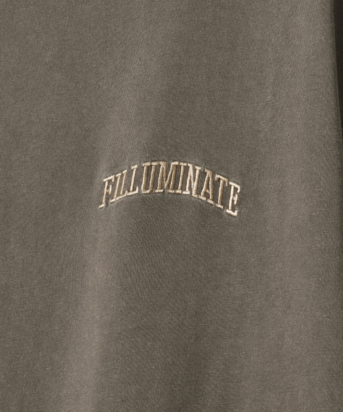 F.ILLUMINATE(フィルミネイト)の「FLM スモールロゴピグメントTシャツ-ブラウン(Tシャツ/カットソー・レディース・その他・SMALL/MEDIUM)」の7枚目の写真