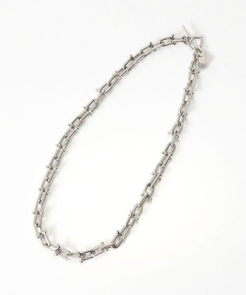 DISCOVERED(ディスカバード)の「≪追加≫DISCOVERED / ディスカバード TIFFABONE NECKLACE(ネックレス・メンズ・シルバー・FREE)」の1枚目の写真