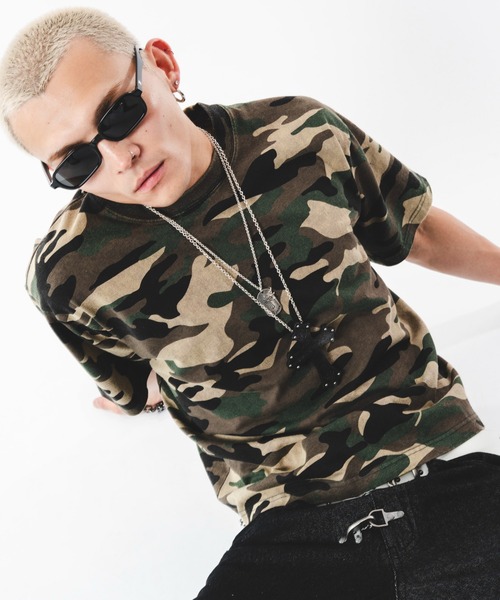 SHORT ROUND(ショートラウンド)の「SHORT ROUND/ケミカルウォッシュパターンT(Tシャツ/カットソー・メンズ・その他1/その他3/その他2・MEDIUM/LARGE)」の19枚目の写真