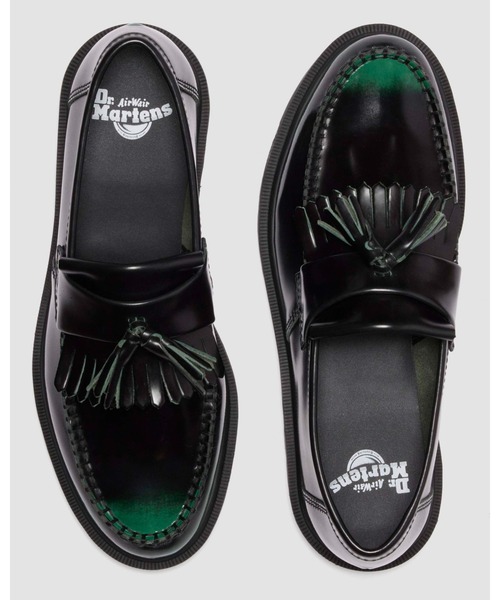 Dr. Martens(ドクターマーチン)の「Dr. Martens/ドクターマーチン ADRIAN タッセル ローファー 14573301(ローファー・メンズ・グリーン・UK6/UK7/UK8/UK9/UK10/UK11/UK3/UK4/UK5)」の2枚目の写真