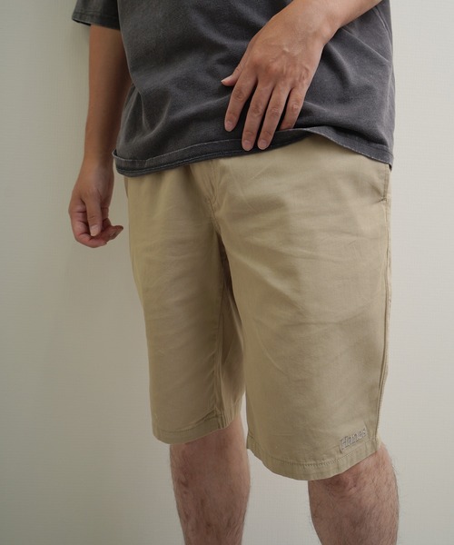 ZIP FIVE(ジップファイブ)の「Hanes コットン100% チノクロス ワンウォッシュ ウエストシャーリング ショートパンツ(チノパンツ・メンズ・ネイビー系/ブラック/カーキ系/ベージュ・LARGE/X-LARGE/MEDIUM)」の2枚目の写真