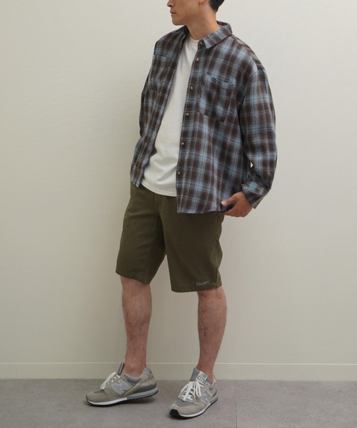 ZIP FIVE(ジップファイブ)の「Hanes コットン100% チノクロス ワンウォッシュ ウエストシャーリング ショートパンツ(チノパンツ・メンズ・ネイビー系/ブラック/カーキ系/ベージュ・LARGE/X-LARGE/MEDIUM)」の5枚目の写真