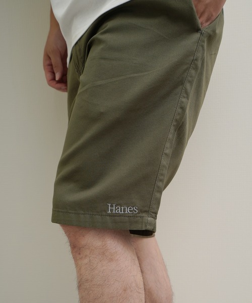 ZIP FIVE(ジップファイブ)の「Hanes コットン100% チノクロス ワンウォッシュ ウエストシャーリング ショートパンツ(チノパンツ・メンズ・ネイビー系/ブラック/カーキ系/ベージュ・LARGE/X-LARGE/MEDIUM)」の8枚目の写真