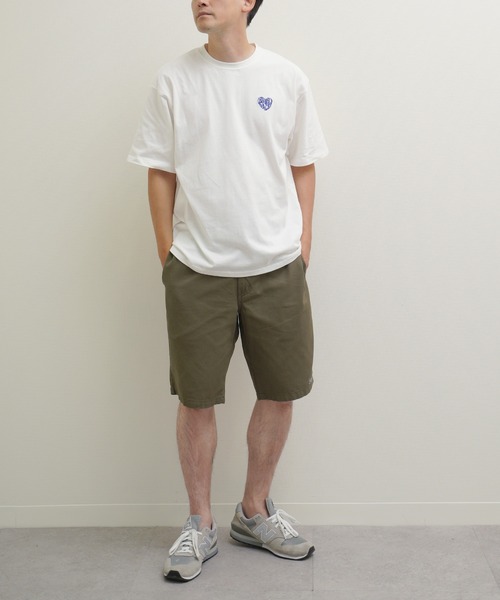 ZIP FIVE(ジップファイブ)の「Hanes コットン100% チノクロス ワンウォッシュ ウエストシャーリング ショートパンツ(チノパンツ・メンズ・ネイビー系/ブラック/カーキ系/ベージュ・LARGE/X-LARGE/MEDIUM)」の12枚目の写真