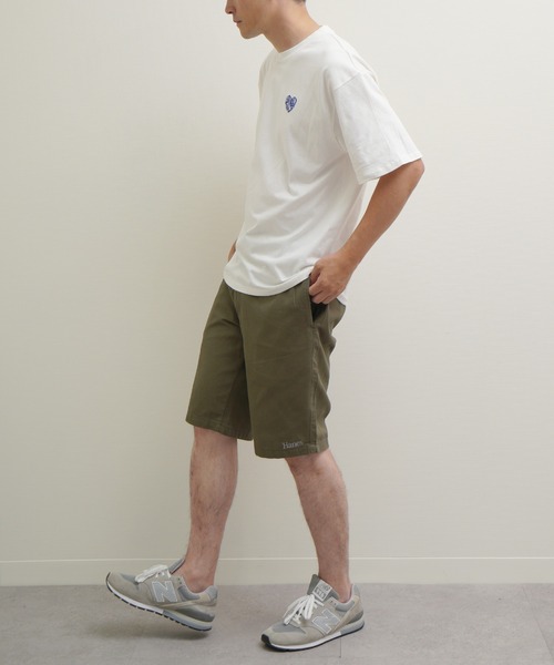 ZIP FIVE(ジップファイブ)の「Hanes コットン100% チノクロス ワンウォッシュ ウエストシャーリング ショートパンツ(チノパンツ・メンズ・ネイビー系/ブラック/カーキ系/ベージュ・LARGE/X-LARGE/MEDIUM)」の13枚目の写真