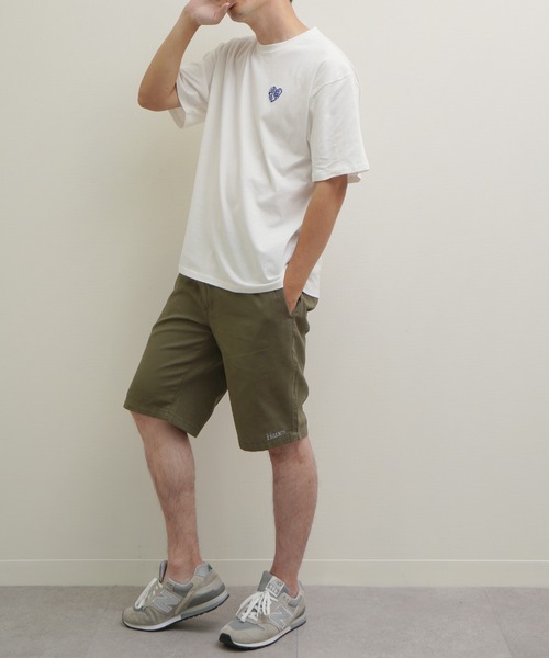 ZIP FIVE(ジップファイブ)の「Hanes コットン100% チノクロス ワンウォッシュ ウエストシャーリング ショートパンツ(チノパンツ・メンズ・ネイビー系/ブラック/カーキ系/ベージュ・LARGE/X-LARGE/MEDIUM)」の15枚目の写真