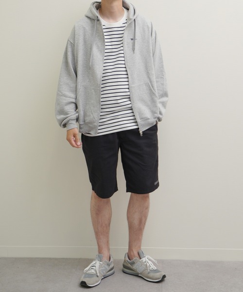 ZIP FIVE(ジップファイブ)の「Hanes コットン100% チノクロス ワンウォッシュ ウエストシャーリング ショートパンツ(チノパンツ・メンズ・ネイビー系/ブラック/カーキ系/ベージュ・LARGE/X-LARGE/MEDIUM)」の17枚目の写真