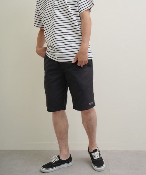 ZIP FIVE(ジップファイブ)の「Hanes コットン100% チノクロス ワンウォッシュ ウエストシャーリング ショートパンツ(チノパンツ・メンズ・ネイビー系/ブラック/カーキ系/ベージュ・LARGE/X-LARGE/MEDIUM)」の19枚目の写真