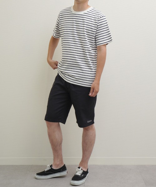 ZIP FIVE(ジップファイブ)の「Hanes コットン100% チノクロス ワンウォッシュ ウエストシャーリング ショートパンツ(チノパンツ・メンズ・ネイビー系/ブラック/カーキ系/ベージュ・LARGE/X-LARGE/MEDIUM)」の22枚目の写真