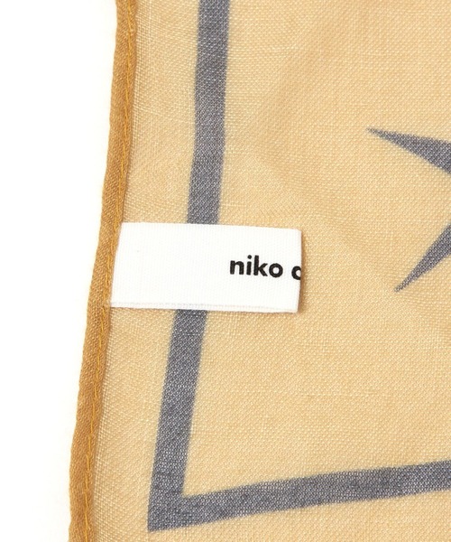 niko and...（ニコアンド）の「ヴィンテージ風スカーフ（ストール/ショール・レディース・イエロー/ブルー・0）」の8枚目の写真