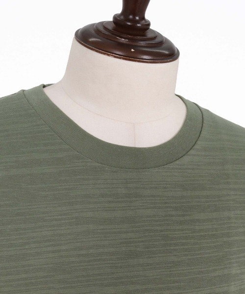 wjk reluxe（ダブルジェーケーリラックス）の「mt10622- Slub Jersey Label T Shirt Tシャツ(WR26W-26)（Tシャツ/カットソー・メンズ・カーキ/ブラック/ホワイト・XL/L/M/S）」の20枚目の写真