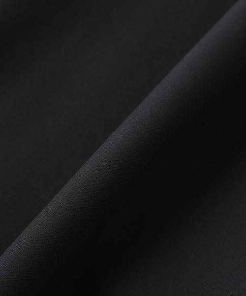 ATON（エイトン）の「ATON（エイトン）WOOL TROPICAL LOOSE FIT PANTS（スラックス・メンズ・ブラック・6/4）」の5枚目の写真