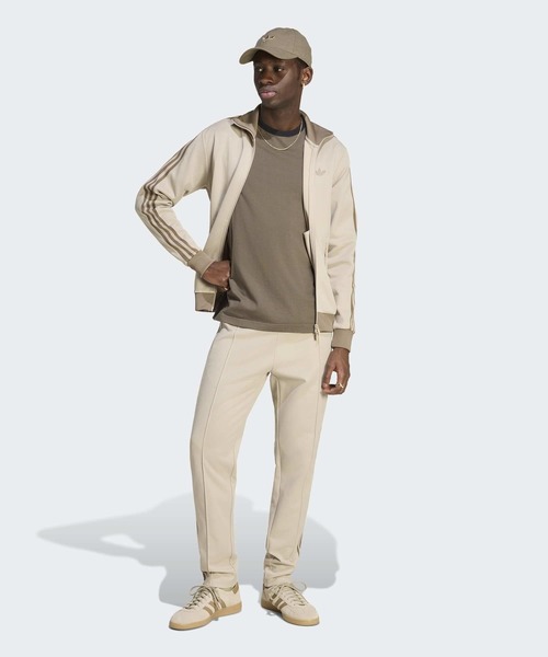adidas(アディダス)の「クラシック トラックトップ(ジャージ) / トラックジャケット / アディダスオリジナルス adidas Originals(ジャージ・メンズ・ベージュ・XX-LARGE/LARGE/3XL/MEDIUM/SMALL/X-LARGE/X-SMALL)」の5枚目の写真