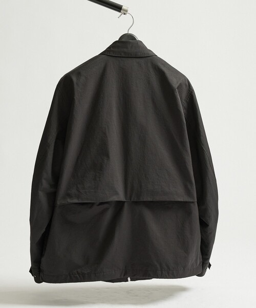 ABAHOUSE（アバハウス）の「COTTON NYLON ダブルジップブルゾン / オーバーサイズ（ブルゾン・メンズ・ブラック/ブラウン・46/48）」の15枚目の写真