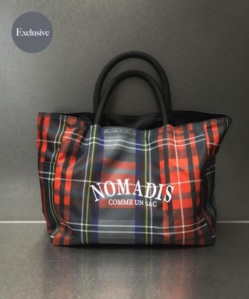 NOMADIS(ノマディス)の「『別注』NOMADIS×URBAN RESEARCH SAC2 W/16(トートバッグ・レディース・グレー/ネイビー・-)」の2枚目の写真