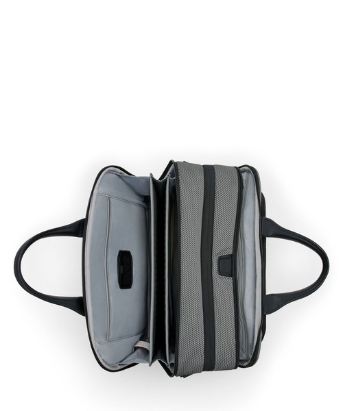TUMI(トゥミ)の「TUMI ALPHA(アルファ) ミディアム・15インチ・エクスパンダブル・ブリーフケース(A4/PC15インチまで対応)(ビジネスバッグ・メンズ・シルバーグレー・FREE)」の8枚目の写真