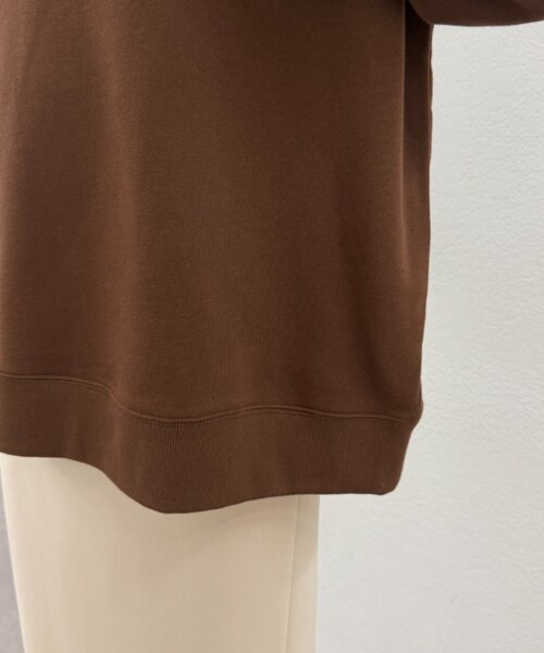 LOUNGEDRESS（ラウンジドレス）の「《WEB限定/再登場/累計販売数2.5万枚》2WAYロゴプルオーバー（スウェット・レディース・ブラウン/カーキ/グリーン・FREE）」の22枚目の写真