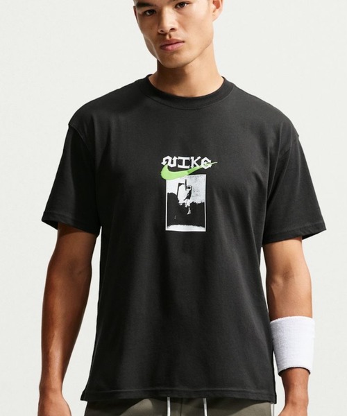 NIKE(ナイキ)の「ナイキ NIKE ナイキ M90 ASBURY ガード S/S Tシャツ(Tシャツ/カットソー・メンズ・ブラック・M/L)」の1枚目の写真