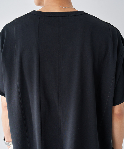 B.C STOCK(ベーセーストック)の「ブロックパネルTシャツ(Tシャツ/カットソー・メンズ・ブラック/ホワイト・MEDIUM/LARGE)」の9枚目の写真